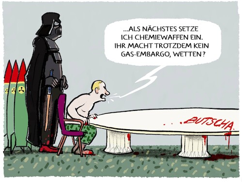 Cartoon: Was passiert nach Butscha... (medium) by markus-grolik tagged massaker,butscha,kriegsverbrechen,ukraine,krieg,russland,putin,gas,oel,kohle,energie,westen,abhaengigkeit,deutschland,scholz,bundesregierung,sanktionen,massaker,butscha,kriegsverbrechen,ukraine,krieg,russland,putin,gas,oel,kohle,energie,westen,abhaengigkeit,deutschland,scholz,bundesregierung,sanktionen