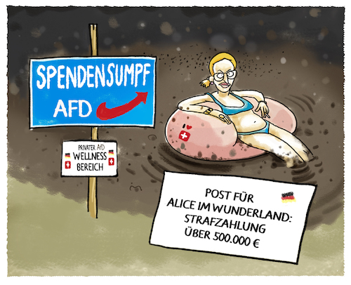 Weidels Spendensumpf