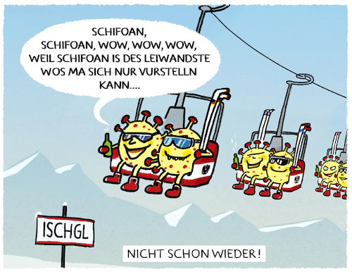 Cartoon: Wintersport... (medium) by markus-grolik tagged österreich,wintersport,ski,skifahren,tourismus,pandemie,corona,ischgl,kitzloch,infektion,österreich,wintersport,ski,skifahren,tourismus,pandemie,corona,ischgl,kitzloch,infektion