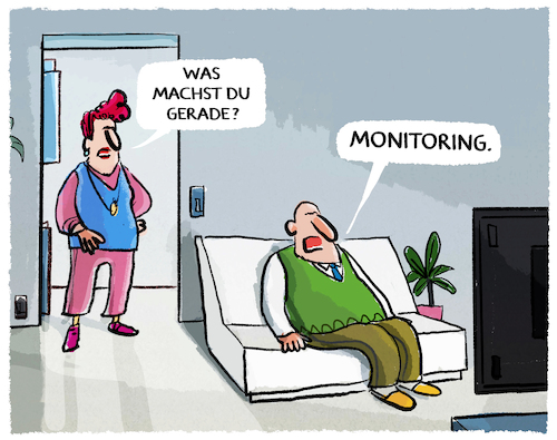 Cartoon: Zustandsbeschreibung... (medium) by markus-grolik tagged monitoring,beobachter,tv,fernsehen,nachrichten,deutschland,information,aktualitaet,zuschauer,mann,frau,modebegriff,experten,worthuelse,alltag,monitoring,beobachter,tv,fernsehen,nachrichten,deutschland,information,aktualitaet,zuschauer,mann,frau,modebegriff,experten,worthuelse,alltag