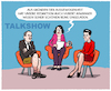 Cartoon: Aiwanger und Wagenknechts Beine (small) by markus-grolik tagged hubert,aiwanger,sahra,wagenknechts,beine,talk,show,einladung,talkshow,zdf,ard,fw,freie,waehler,bsw,wahlkampf,bayern,deutschland