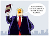 Cartoon: Bible Belt Trump... (small) by markus-grolik tagged trump,wahlkampf,bible,bibel,donald,republikaner,harris,kamala,demokraten,us