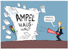 Cartoon: Wieder neuer Haushaltsstreit... (small) by markus-grolik tagged lindner,finanzminister,haushalt,fdp,ampel,spd,gruene,habeck,scholz,steuerschaetzung,schuldenbremse,investitionen,buergergeld,finanzen,finanzpolitik