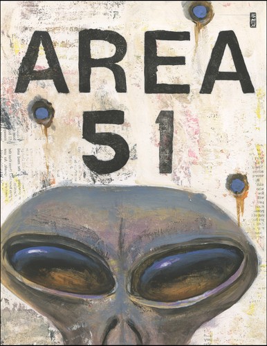 Cartoon: Alien Selfie (medium) by greg hergert tagged alien,area51,selfie