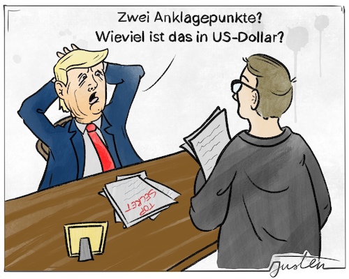 Zwei Anklagepunkte