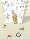 Cartoon: Punishment (small) by Vasiliy tagged math2022 punishment arithmetic angle book tutorial game