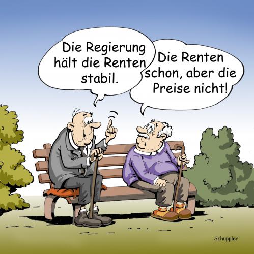 Rentner Bilder Comic: Ein Lächeln für den Alltag