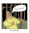 Cartoon: werecanine (small) by creative jones tagged werewolf dog horror