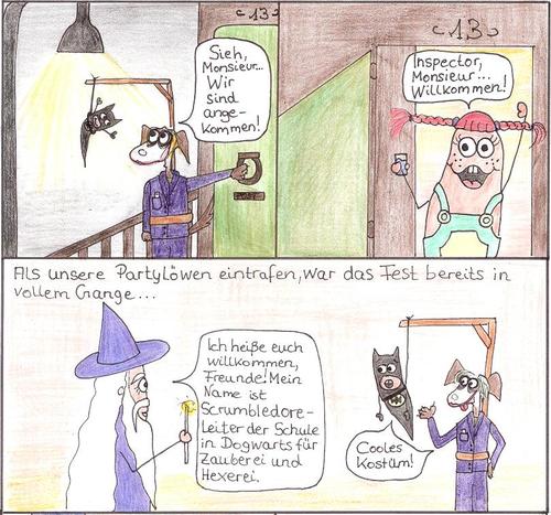 Cartoon: Inspector Snoozl-Avada Kedavra (medium) by Jakobine tagged fussball,inspector