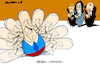 Cartoon: Bop bag (small) by Amorim tagged us,election,2024,biden,trump