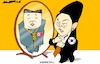 Cartoon: Koreas (small) by Amorim tagged north,korea,south,kim,jong,un,yoon,suk,yeol