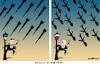 Cartoon: Rainy season (small) by Amorim tagged putin,zelensky,ukraine,russia