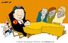 Cartoon: Taking a seat (small) by Amorim tagged xi,jinping,china,africa,putin,russia