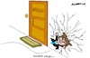 Cartoon: Wrong door (small) by Amorim tagged mercosul,argentina,javier,milei