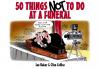 Cartoon: Book cover (small) by Ian Baker tagged funeral sick death bury church