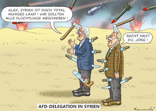 AFD-DELEGATION IN SYRIEN