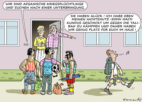 AFGANISCHE KRIEGSFLÜCHTLINGE