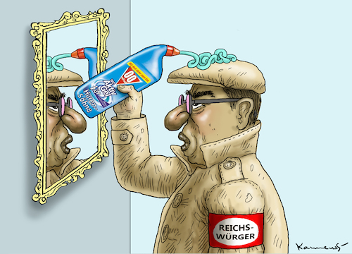 Cartoon: AKTIV-GEL FÜR HURENSÖHNE (medium) by marian kamensky tagged hurensöhne,mannheims,yavier,naidoo,hurensöhne,mannheims,yavier,naidoo