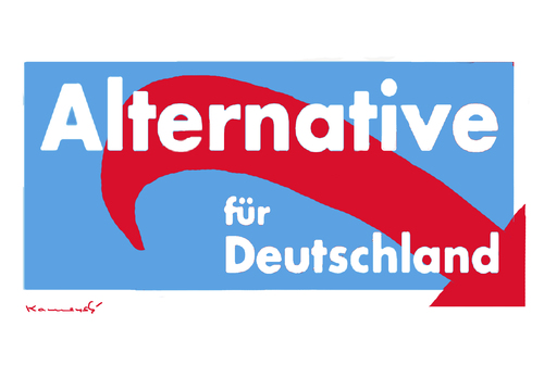 Cartoon: ALTERNATIVLOSE ALTERNATIVE (medium) by marian kamensky tagged alternative,für,deutschland,rechtspopulismus,afd,uli,hoeness,henkel,bernd,lucke,alternative,für,deutschland,rechtspopulismus,afd,uli,hoeness,henkel,bernd,lucke