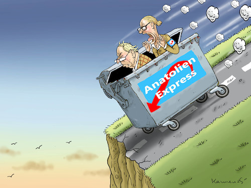 Cartoon: ANATOLIEN EXPRESS (medium) by marian kamensky tagged parteitag,der,afd,frauke,petry,gauland,höcke,entsorgung,aidan,özoguz,björn,denkmal,schande,parteitag,der,afd,frauke,petry,gauland,höcke,entsorgung,aidan,özoguz,björn,denkmal,schande