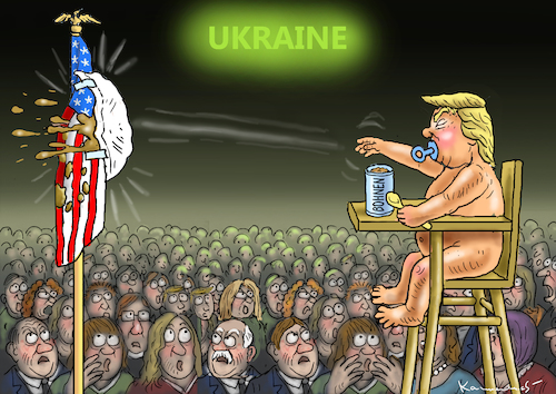 Cartoon: BOHNENFRESSER TRUMP (medium) by marian kamensky tagged selenskyj,ukraine,rüstungsgeld,trump,wahllampfhilfe,joe,biden,amtsenthebungsverfahren,selenskyj,ukraine,rüstungsgeld,trump,wahllampfhilfe,joe,biden,amtsenthebungsverfahren