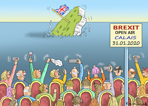 Brexit Open Air By Marian Kamensky Politics Cartoon Toonpool