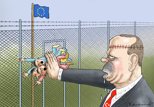 Cartoon: DER KRANKE MANN AM BOSPORUS (medium) by marian kamensky tagged afrin,kurden,erdogan,syrien,aramenien,genozid,präsidentenwahlen,türkeiwahlen,kurdistan,trump,is,afrin,kurden,erdogan,syrien,aramenien,genozid,präsidentenwahlen,türkeiwahlen,kurdistan,trump,is