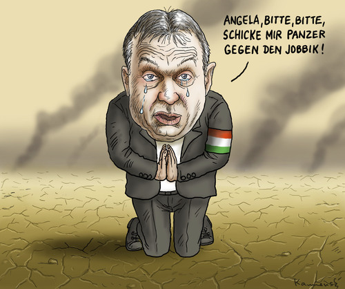 Deutsche Panzer für Orban