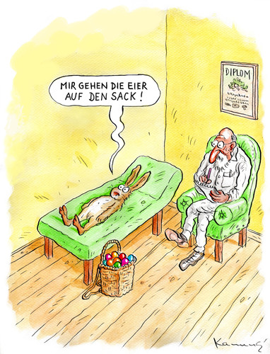 Eier auf den Sack