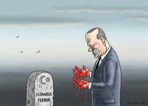 Cartoon: ERDOGANS GEBET (medium) by marian kamensky tagged erdogan,putscch,gülen,nationalismus,beitrittsverhandlungen,terroranschlag,in,istambul,verfolgung,merkel,erdogan,putscch,gülen,nationalismus,beitrittsverhandlungen,terroranschlag,in,istambul,verfolgung,merkel