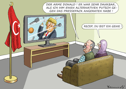 Cartoon: ERDOWAHN BERÄT TWITLER (medium) by marian kamensky tagged obama,trump,präsidentenwahlen,usa,baba,vanga,republikaner,inauguration,demokraten,wikileaks,faschismus,obama,trump,präsidentenwahlen,usa,baba,vanga,republikaner,inauguration,demokraten,wikileaks,faschismus