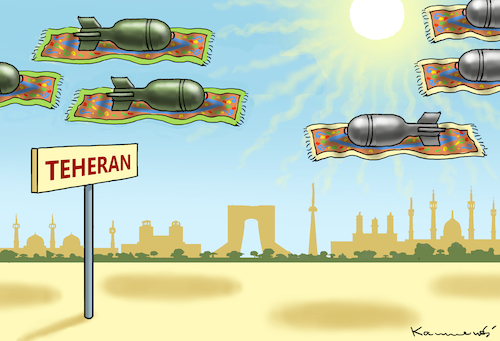 Cartoon: ES IST HEISS IN TEHERAN (medium) by marian kamensky tagged obama,trump,präsidentenwahlen,usa,baba,vanga,republikaner,inauguration,demokraten,kim,jong,un,wikileaks,faschismus,singarur,nato,summit,ruhani,iran,atomabkommen,pompeo,merkel,obama,trump,präsidentenwahlen,usa,baba,vanga,republikaner,inauguration,demokraten,kim,jong,un,wikileaks,faschismus,singarur,nato,summit,ruhani,iran,atomabkommen,pompeo,merkel