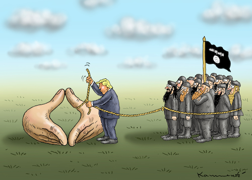 Cartoon: GERMAN NATIONAL EMERGENCY (medium) by marian kamensky tagged venezuela,maduro,trump,putin,revolution,oil,industry,socialism,venezuela,maduro,trump,putin,revolution,oil,industry,socialism