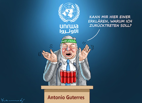 GUTERRES WILL NICHT