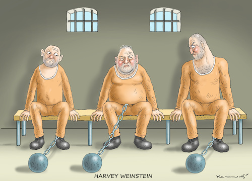 HARVEY WEINSTEIN By marian kamensky | Media &amp; Culture Cartoon | TOONPOOL