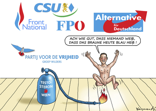 Cartoon: HC STRACHE VOR DER WAHL IN WIEN (medium) by marian kamensky tagged hans,christian,strache,fpö,wienwahl,rechtspopulisten,hans,christian,strache,fpö,wienwahl,rechtspopulisten