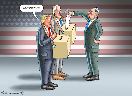 Cartoon: HETZER TRUMP (medium) by marian kamensky tagged trump,nicht,in,colorado,und,maine,trump,nicht,in,colorado,und,maine