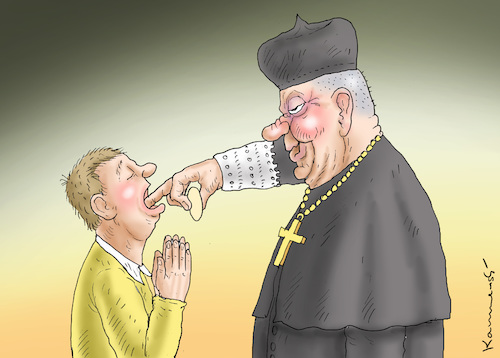 Cartoon: HOSTIE (medium) by marian kamensky tagged franziskus,papst,kindermissbrauch,vatikan,auftragsmörder,anti,missbrauchskonferenz,im,franziskus,papst,kindermissbrauch,vatikan,auftragsmörder,anti,missbrauchskonferenz,im