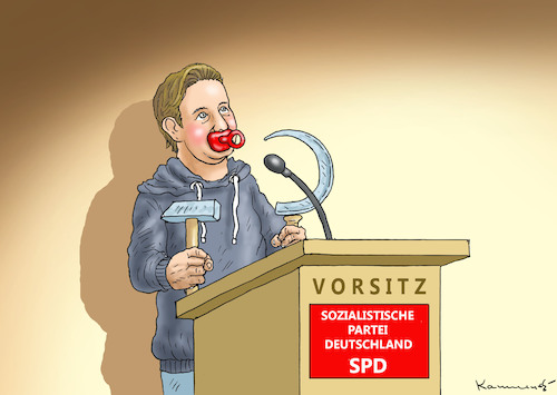 KEVIN MACHT ES ! By marian kamensky | Politics Cartoon | TOONPOOL