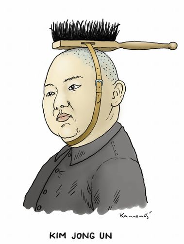 Kim Jong Un By Marian Kamensky Politics Cartoon Toonpool