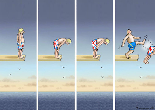 Cartoon: KLEINE EU-HILFE FÜR BORIS (medium) by marian kamensky tagged brexit,theresa,may,england,eu,schottland,weicher,wahlen,boris,johnson,nigel,farage,ostern,seidenstrasse,xi,jinping,referendum,trump,monsanto,bayer,glyphosa,strafzölle,corbyn,brexit,theresa,may,england,eu,schottland,weicher,wahlen,boris,johnson,nigel,farage,ostern,seidenstrasse,xi,jinping,referendum,trump,monsanto,bayer,glyphosa,strafzölle,corbyn