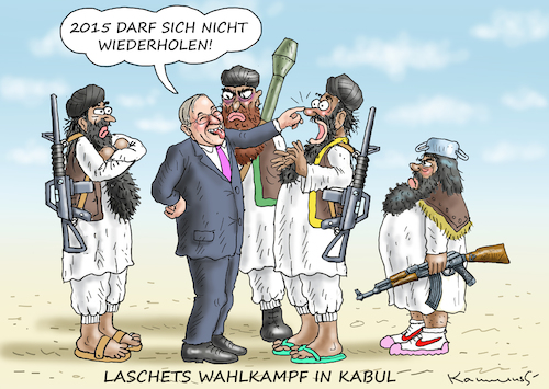 LASCHETS WAHLKAMPF IN KABUL