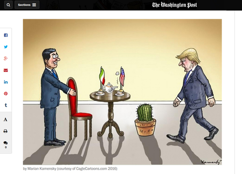 MEIN CARTOON THE WASHINGTON POST