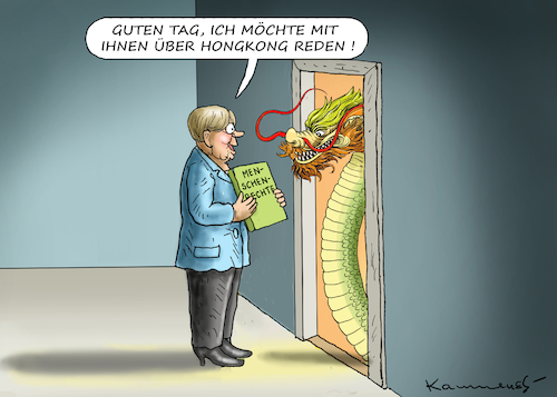 MERKEL IN CHINA