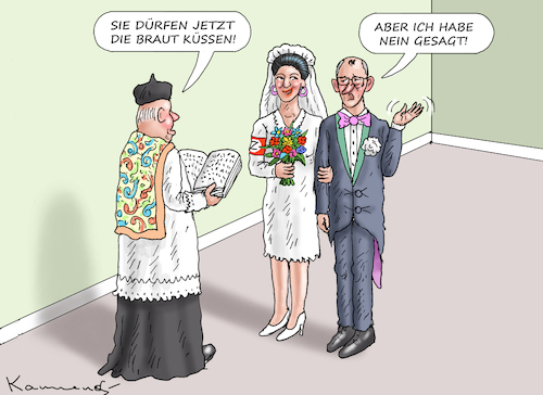 MERZ HEIRATET PUTINKNECHT