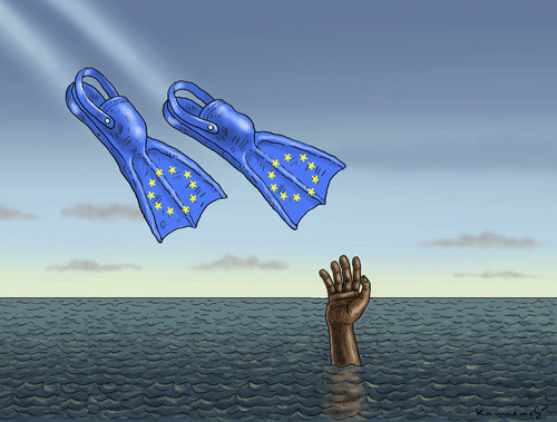 Cartoon: MITTELMEER (medium) by marian kamensky tagged mittelmeer,bootsflüchtlinge,afrika,schlepper,mittelmeer,bootsflüchtlinge,afrika,schlepper