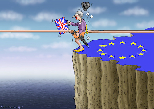 Cartoon: MONTY PYTHON THERESA (medium) by marian kamensky tagged brexit,theresa,may,england,eu,schottland,weicher,wahlen,boris,johnson,nigel,farage,no,deal,juncker,referendum,brexit,theresa,may,england,eu,schottland,weicher,wahlen,boris,johnson,nigel,farage,no,deal,juncker,referendum