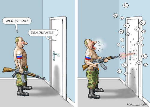 Cartoon: NERVÖSER PUTIN (medium) by marian kamensky tagged putins,bescherung,ukraine,provokation,baerbock,lawrow,nato,osterweiterung,putins,bescherung,ukraine,provokation,baerbock,lawrow,nato,osterweiterung