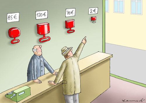 Cartoon: NOTBREMSENFACHGESCHÄFT (medium) by marian kamensky tagged biontech,pfizer,impfung,corona,eu,ursula,von,der,leyen,notbremse,biontech,pfizer,impfung,corona,eu,ursula,von,der,leyen,notbremse