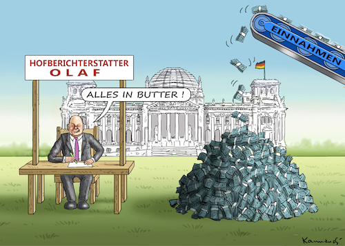 Cartoon: OLAFS HOFBERICHTERSTATTUNG (medium) by marian kamensky tagged merkel,seehofer,unionskrise,csu,cdu,flüchtlinge,gauland,merz,afd,akk,spahn,pegida,hutbürger,landtagswahlen,in,ostdeutschland,olaf,scholz,merkel,seehofer,unionskrise,csu,cdu,flüchtlinge,gauland,merz,afd,akk,spahn,pegida,hutbürger,landtagswahlen,in,ostdeutschland,olaf,scholz